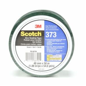 Scotch Box Sealing Tape 373, Green, 48 mm x 50 m, 36/Case, Individually Wrapped Conveniently Packaged image Scotch Box Sealing Tape 373, Green, 48 mm x 50 m, 36/Case, Individually Wrapped Conveniently Packagedimage
