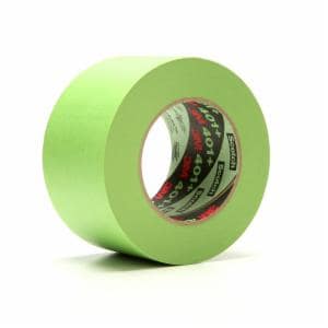 3M™ High Performance Green Masking Tape 401+, 72 mm x 55 m, 6.7 mil, 8 Roll/Caseimage