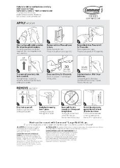 17003ES Command™ Large Utility Hook, Instructions