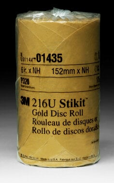 3M(TM) Stikit(TM) Gold Disc Rolls, PN 01435