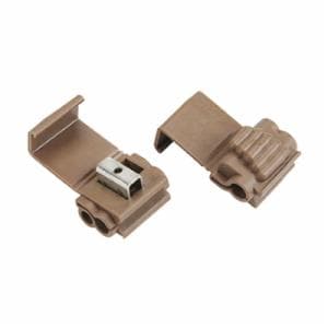 3M™ Scotchlok Electrical IDC 567-BIN, Run and Tap, Flame Retardant, Brown, 18-14 AWG (Tap), 12-10 AWG (Run), 1000 /Case image 3M™ Scotchlok Electrical IDC 567-BIN, Run and Tap, Flame Retardant, Brown, 18-14 AWG (Tap), 12-10 AWG (Run), 1000 /Caseimage