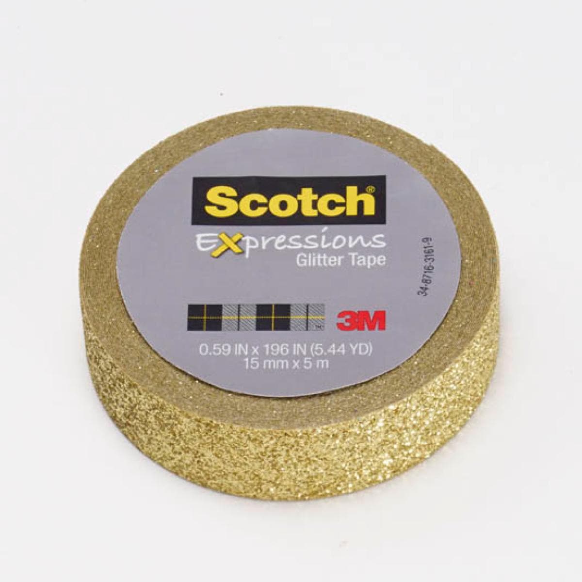 Scotch Expressions Glitter Tape C514-GLD