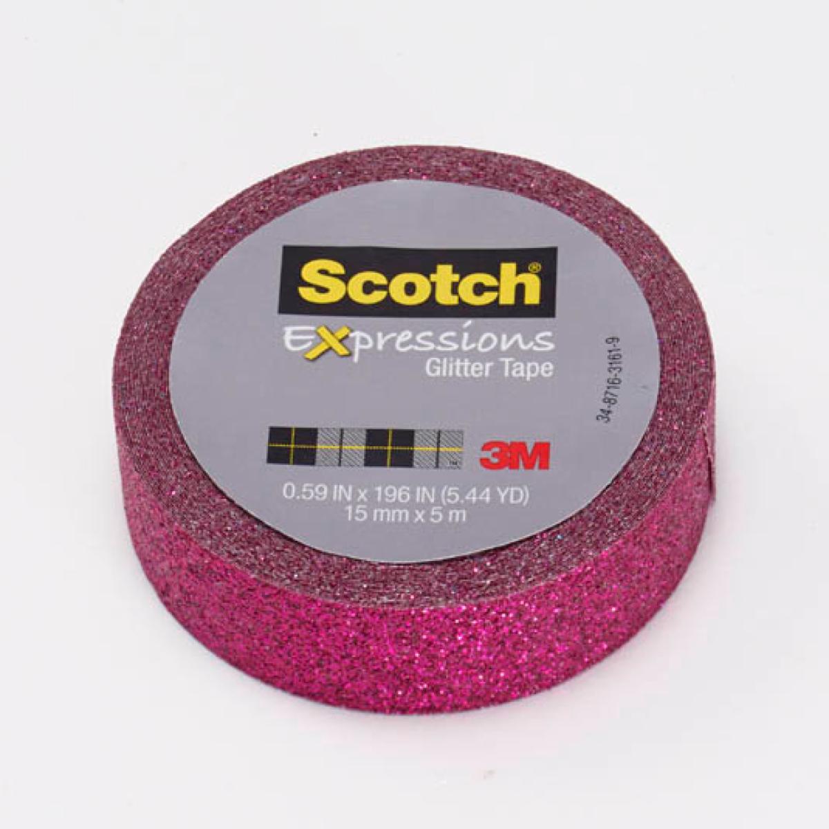 Scotch Expressions Glitter Tape C514-PNK