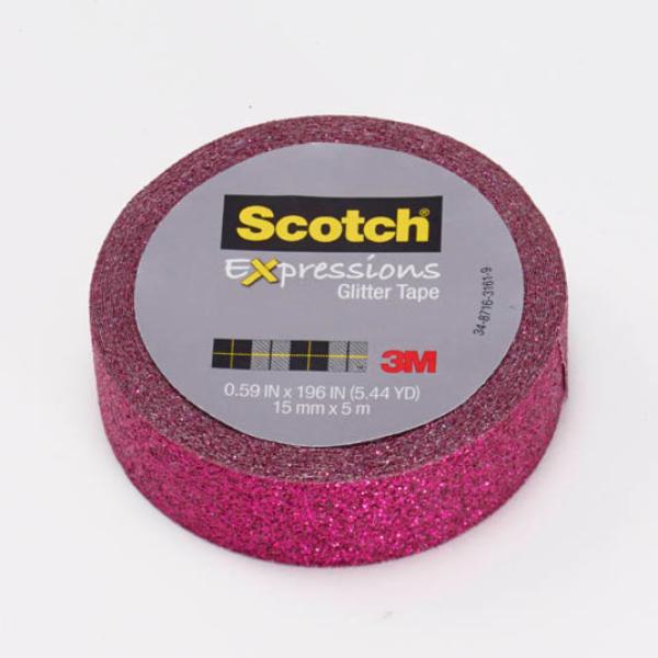 Scotch Expressions Glitter Tape C514-PNK