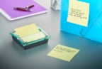 Post-it® Z-Notes DS-440 hållare  + 1 Post-it® Super Sticky Canary Yellow™ Z-block 101 mm x 101 mm linjerat