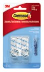 17095CLR-EF Command ™ Clear Medium Crystal Hook
