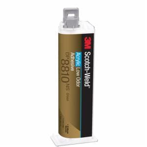 3M™ Scotch-Weld Low Odor Acrylic Adhesive DP8810NS, Green, 45 mL Duo-Pak, 12/Case image 3M™ Scotch-Weld Low Odor Acrylic Adhesive DP8810NS, Green, 45 mL Duo-Pak, 12/Caseimage