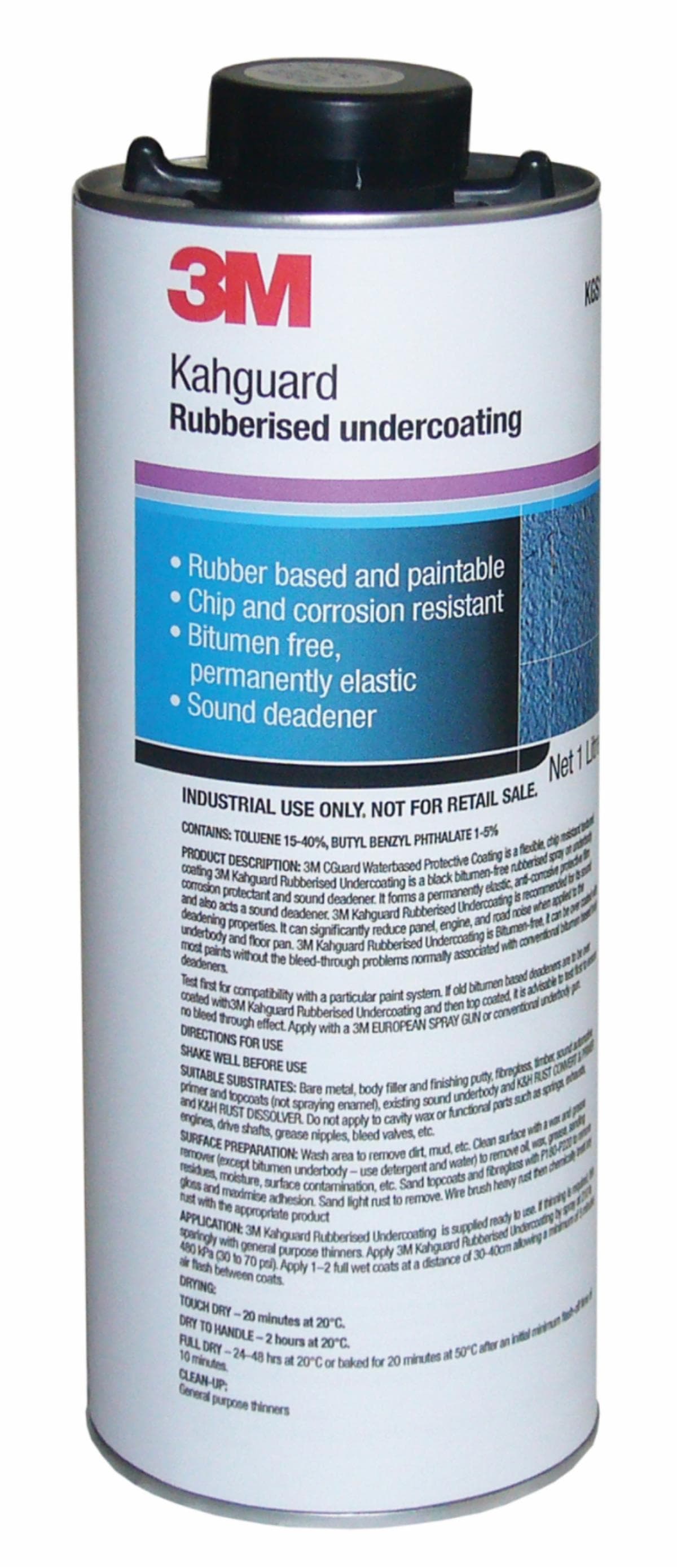 3M™ Kahguard Rubberised Undercoating, 1L, 6 per case