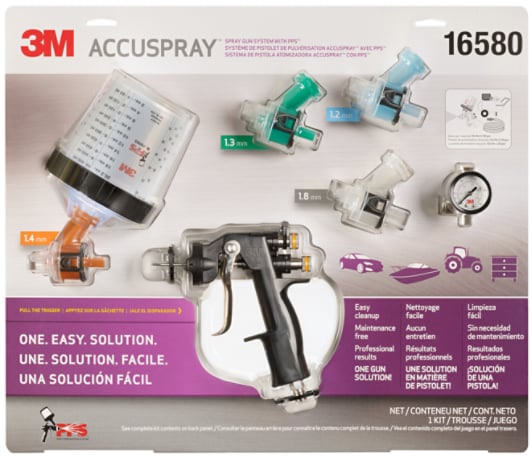 3M™ Accuspray™ ONE Spray Gun System with Standard PPS™, 16580, 4 per case