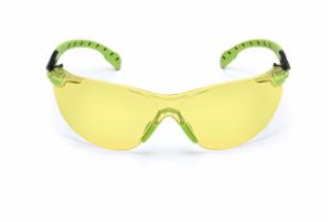3M™ Solus 1000-Series Safety Glasses S1203SGAF, Green/Black, Amber Scotchgard Anti-Fog Lens, 20 EA/Caseimage