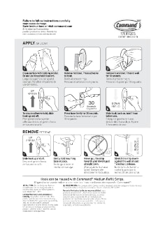 17087QES Command™ Quartz Double Hook Instructions