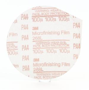 3M™ Microfinishing PSA Film Disc 268L, 100 Mic 3MIL, Type D, 5 in x NH, Die 500X, 25/Pac, 500 ea/Case image 3M™ Microfinishing PSA Film Disc 268L, 100 Mic 3MIL, Type D, 5 in x NH, Die 500X, 25/Pac, 500 ea/Caseimage