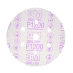 3M™ Hookit™ Finishing Film Disc D/F, 01068, 6 in, P1200