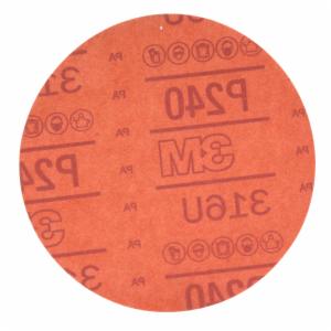 3M™ Hookit Red Abrasive Disc, 01220, 6 in, P240, 50 discs per carton, 6 cartons per caseimage