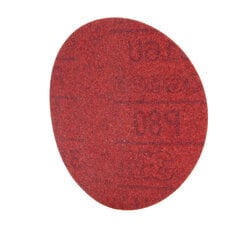 3M™ Red Abr Hookit™ Disc, 01302, 5 in, P80D