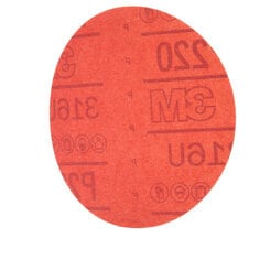 3M™ Red Abr Hookit™ Disc, 01297, 5 in, P220