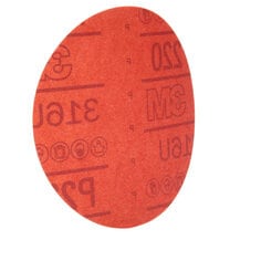 3M™ Red Abr Hookit™ Disc, 01297, 5 in, P220