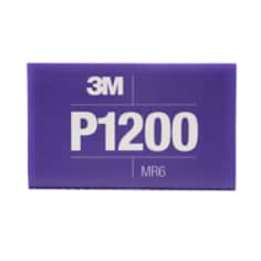 3M™ Flexible Abrasive Hookit™ Sheet, 34342, 5.5 in x 6.8 in (13.97 cm x 17.2 cm), P1200, 25 sheets per box
