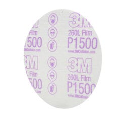 3M™ Hookit™ Finishing Film Disc, 00951, 5 in, P1500