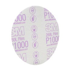 3M™ Hookit™ Finishing Film Disc, 00953, 5 in, P1000