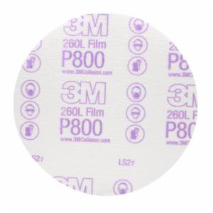 3M™ Hookit Finishing Film Abrasive Disc 260L 00970, 6 in, P800, 100/Carton, 4 Cartons/Case image 3M™ Hookit Finishing Film Abrasive Disc 260L 00970, 6 in, P800, 100/Carton, 4 Cartons/Caseimage