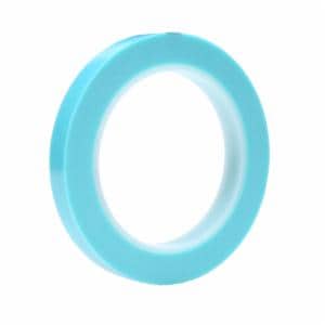 Scotch High Temperature Fine Line Tape 4737T, Translucent Blue, 1/2 in x 36 yd, 5.4 mil, 72 Roll/Case image Scotch High Temperature Fine Line Tape 4737T, Translucent Blue, 1/2 in x 36 yd, 5.4 mil, 72 Roll/Caseimage