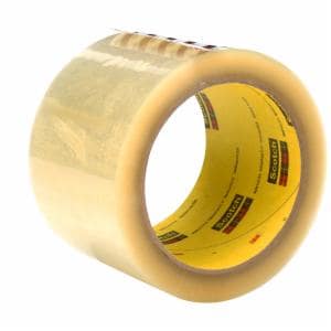 Scotch Box Sealing Tape 373, Clear, 72 mm x 50 m, 24/Case image Scotch Box Sealing Tape 373, Clear, 72 mm x 50 m, 24/Caseimage