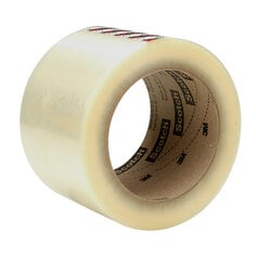 Scotch® Box Sealing Tape 371 Clear, 72 mm x 100 m
