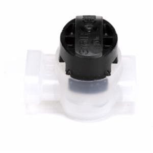 3M™ Scotchlok Electrical IDC 316IR, Pigtail, Irrigation Applications, Black/White, 22-16 AWG, 30 per carton, 300 /Case image 3M™ Scotchlok Electrical IDC 316IR, Pigtail, Irrigation Applications, Black/White, 22-16 AWG, 30 per carton, 300 /Caseimage