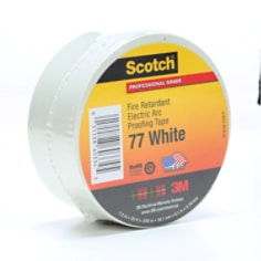 Scotch® Fire-Retardant Electric Arc Proofing Tape 77W White-Gray