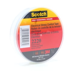 Scotch™ Electrical Stress Control Tape 2220-3/4x5FT