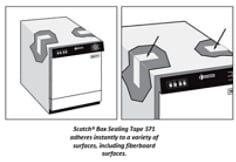Holding down insulating blanket inside metal case