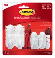 Command Clips, Hooks & Adhesive Strips | 3M United States
