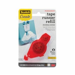 Scotch Tape Runner Refill 055-R-CFT, .31 in x 16.3 yd image Scotch Tape Runner Refill 055-R-CFT, .31 in x 16.3 ydimage