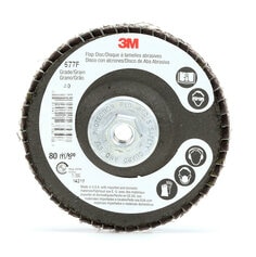 3M™ Flap Disc 577F, T29 4 in x 3/8-24 40 YF-weight