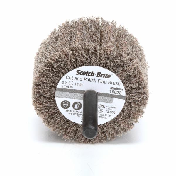 Scotch-Brite Cut and Polish Flap Brush