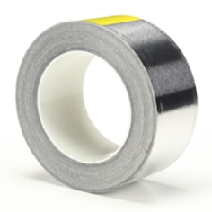 3M™ Conductive Alum Foil Tape Slv 3302 Slv, 2inx36yd 3.6 mil