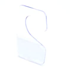 3M™ Hang Tab 1072 Clear, 7/8 in x 1-3/8 in