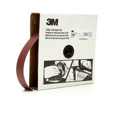 3M™ Utility Cloth Roll 314D, 1-1/2 in x 50 yd P180 J-weight