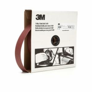 3M™ Utility Cloth Roll 314D, P120 J-weight, 1-1/2 in x 50 yd, 5 ea/Case image 3M™ Utility Cloth Roll 314D, P120 J-weight, 1-1/2 in x 50 yd, 5 ea/Caseimage