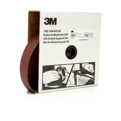 3M™ Utility Cloth Roll 314D, 2 in x 50 yd P280 J-weight