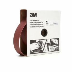 3M™ Utility Cloth Roll 314D, P120 J-weight, 2 in x 50 yd, 5 ea/Case image 3M™ Utility Cloth Roll 314D, P120 J-weight, 2 in x 50 yd, 5 ea/Caseimage