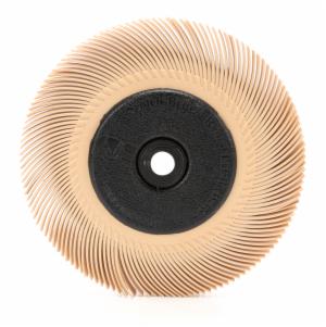 Scotch-Brite Radial Bristle Brush, 6 in x 7/16 in x 1 in 6 Micron with Adapter, 5 ea/Caseimage