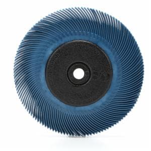 Scotch-Brite Radial Bristle Brush, 6 in x 7/16 in x 1 in 400 with Adapter, 5 ea/Caseimage