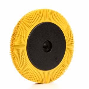 Scotch-Brite Radial Bristle Brush, 8 in x 1 in x 1-1/4 in 80 with Flange, 2 ea/Caseimage