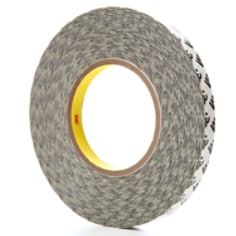 3M™ High Perf Double Coated Tape 9086 White, 0.5inx60yd 7.5 mil