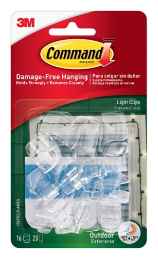 Command Outdoor Light Clips