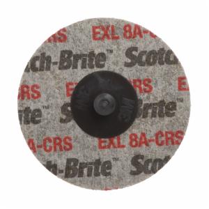 Scotch-Brite Roloc EXL Unitized Wheel, XL-UR, 8A Coarse, TR, 2 in, 60 ea/Caseimage