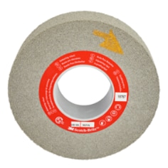 Scotch-Brite™ Deburring Wheel, 203 mm x 50 mm x 76.2 mm 9S FIN, SPR 018321C