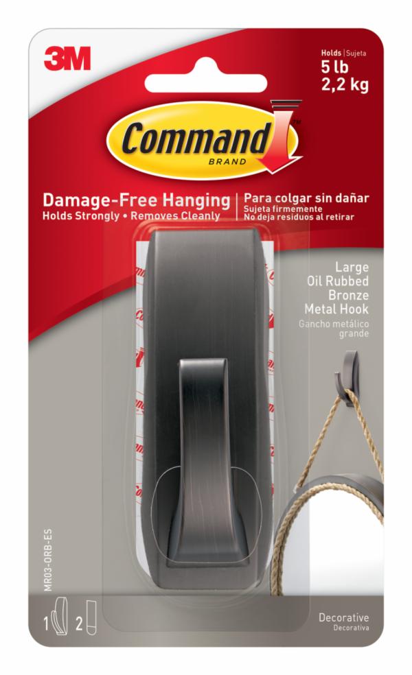 Command Modern Reflections Large Metal Hook MR03-ORB-ES